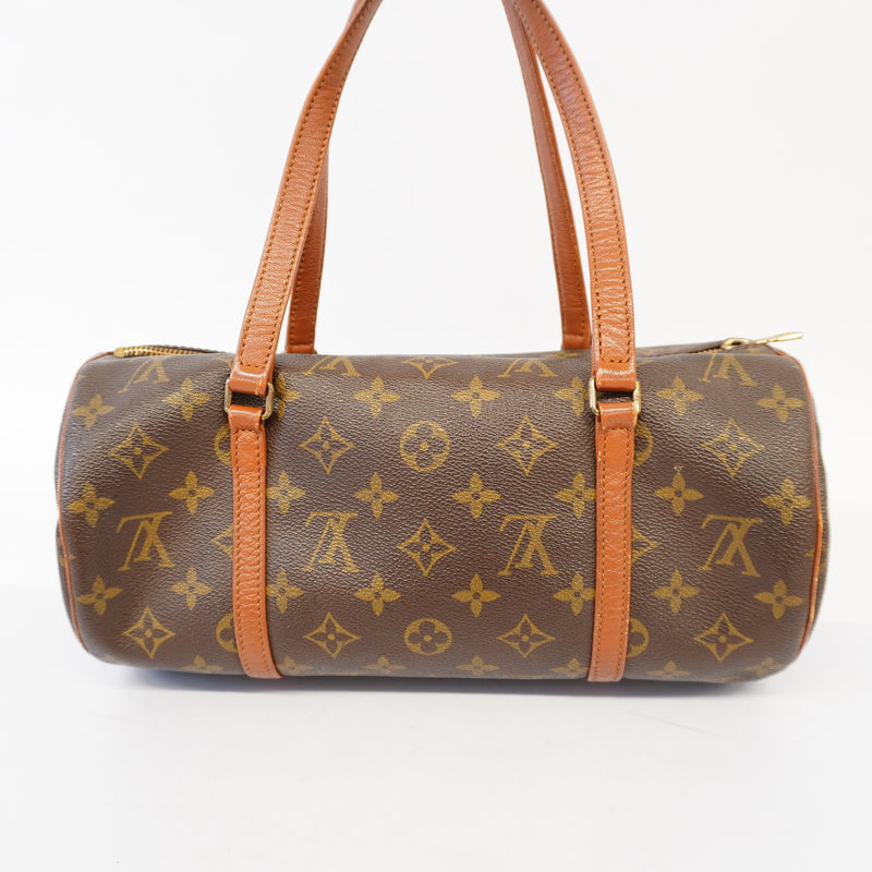 Auth Louis Vuitton Monogram Papillon 30 M51385 Womens Handbag