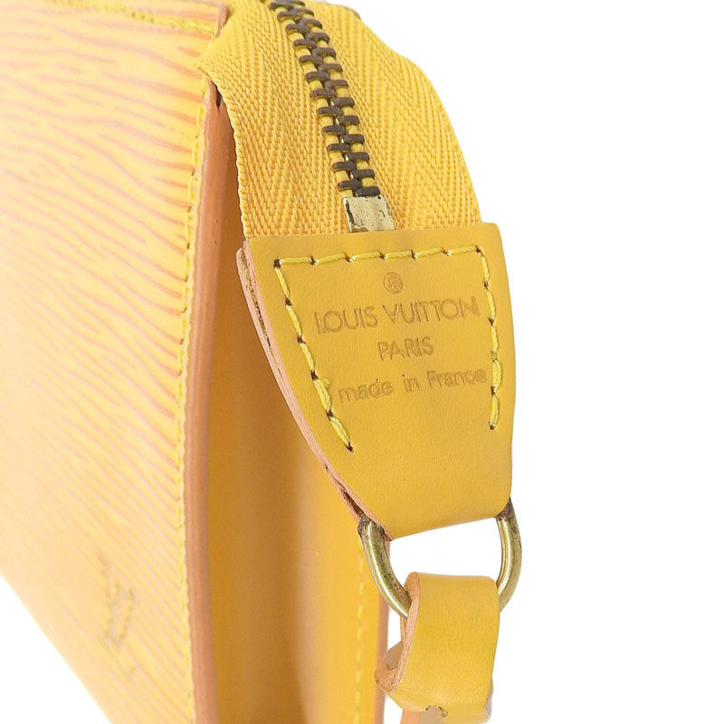Louis Vuitton M52959 Womens HandbagPochettePouch Yellow