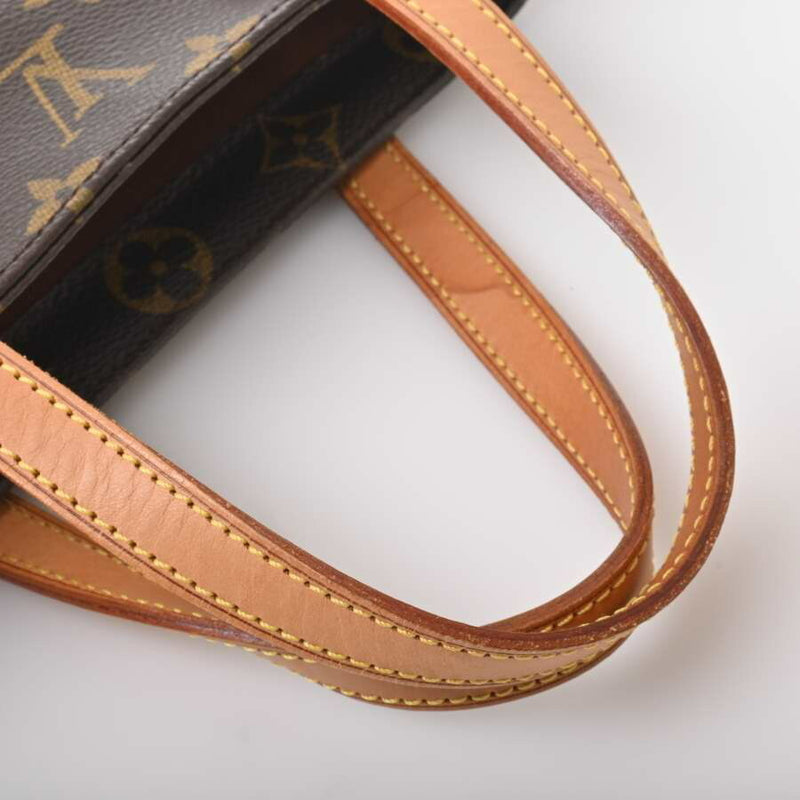 LOUIS VUITTON Monogram Vavant PM Handbag Brown PVC Leather