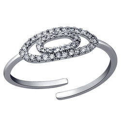18k White Gold Genuine Diamond Fine Ring Handmade Jewelry