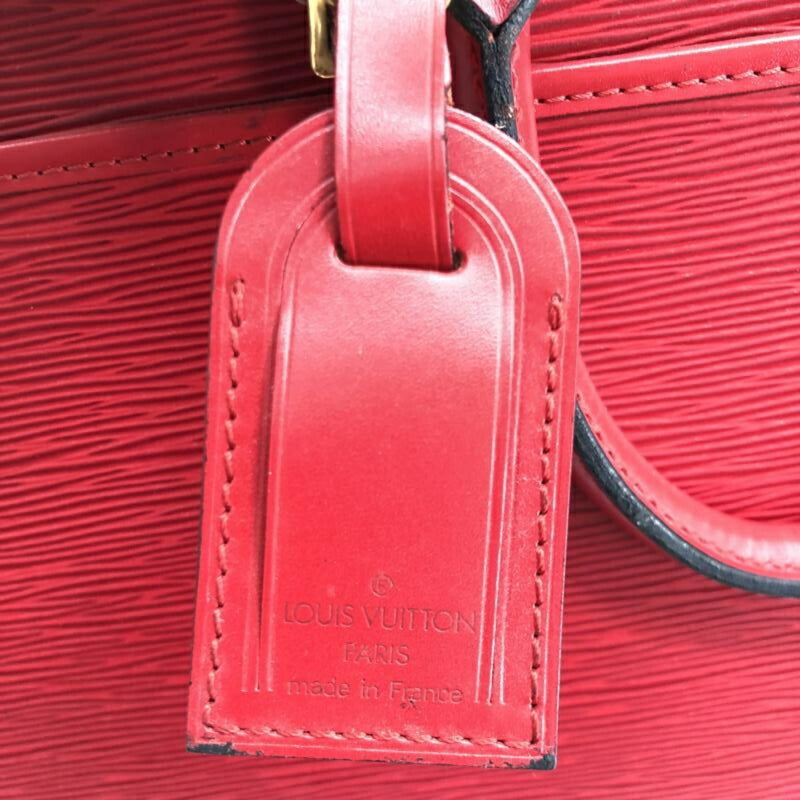 LOUIS VUITTON Riviera R-D Ladies Bag Red Leather