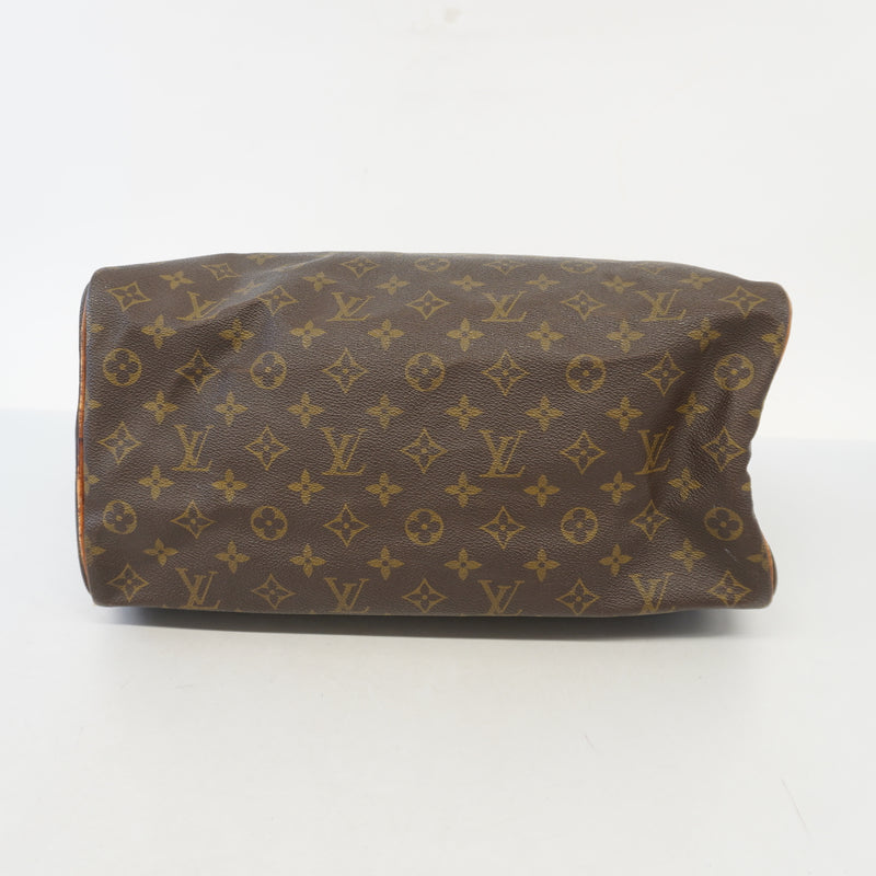 Auth Louis Vuitton Monogram Speedy 35 M41524 Womens Boston BagHandbag