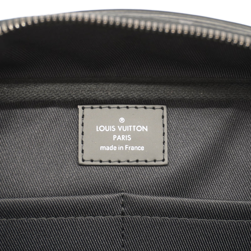 Auth Louis Vuitton Monogram Eclipse Bumback M42906 Mens Sling Bag