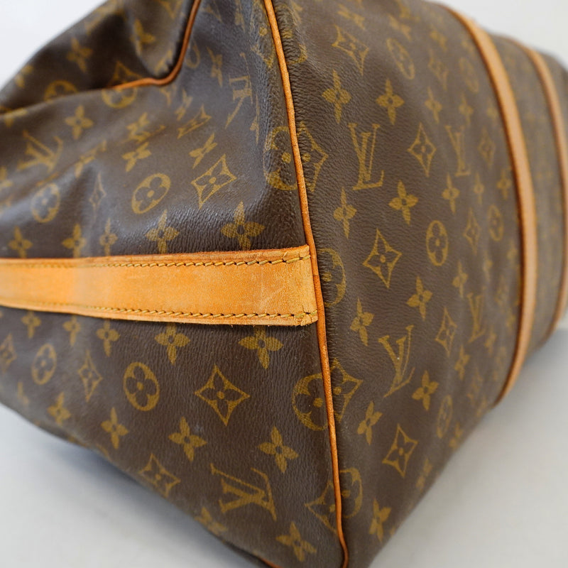 Auth Louis Vuitton Monogram Keepol Band Lier 55 M41414 MenWomenUnisex Boston BagHandbagShoulder Bag