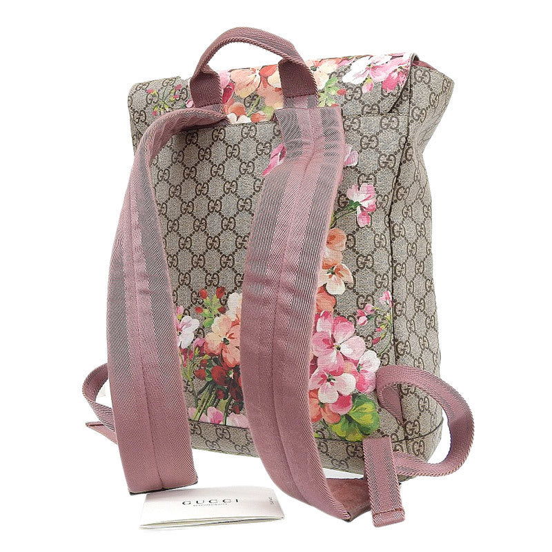 Gucci PVCCanvas Backpack BrownPink