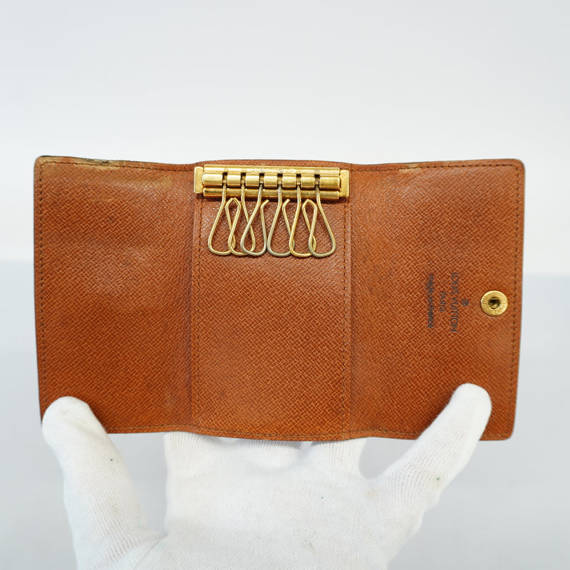 Auth Louis Vuitton Key Case Monogram Multikre 6 M62630 Unisex
