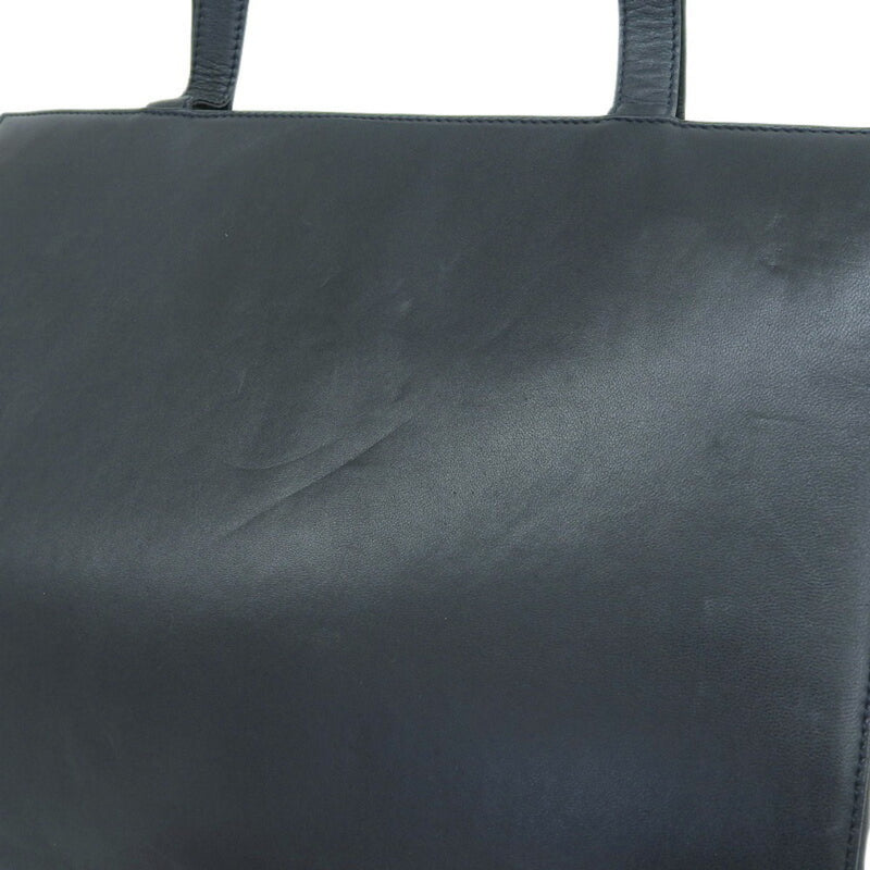Loewe LOEWE bag ladies tote shoulder leather navy blue