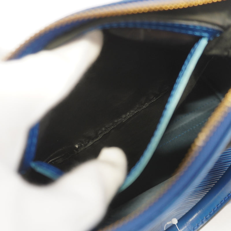 Auth Louis Vuitton Handbag Epi Speedy 25 M43015 Toledo Blue