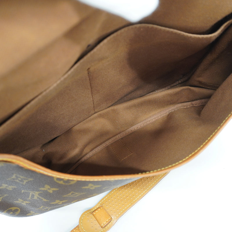 Auth Louis Vuitton Shoulder Bag Monogram Saumur 35 M42254
