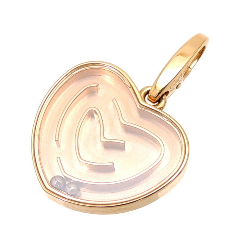 Cartier 750PG 750WG Labyrinth Ladies Charm 750 Pink Gold
