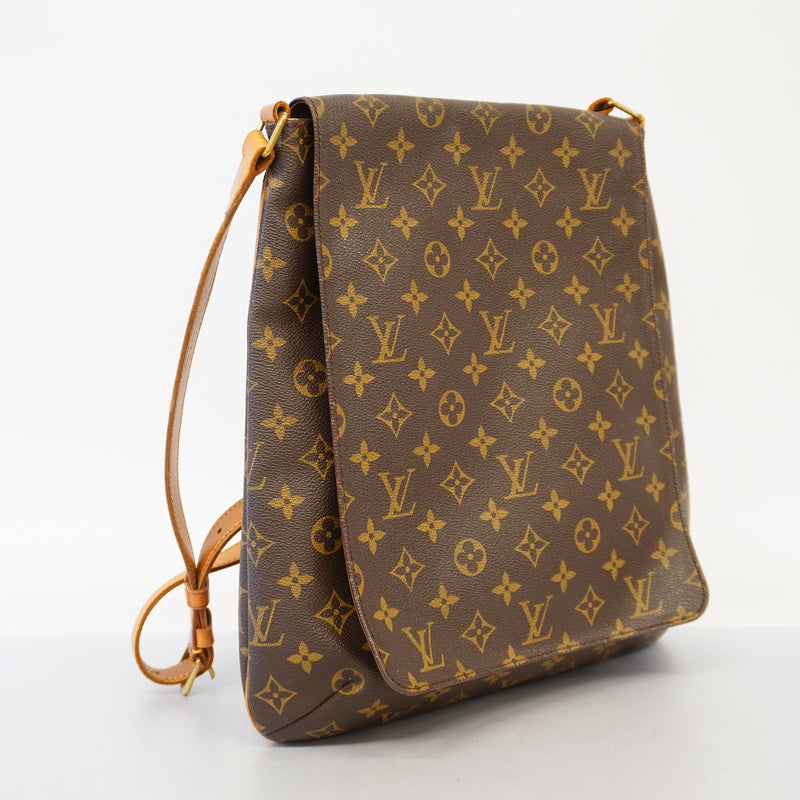 Auth Louis Vuitton Monogram Musette M51256 Womens Shoulder Bag