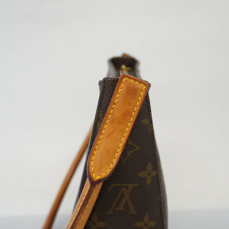 Auth Louis Vuitton Monogram Looping MM M51146 Womens Shoulder Bag