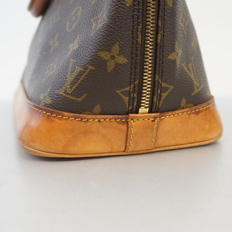 Auth Louis Vuitton Monogram Alma M51130 Womens Handbag