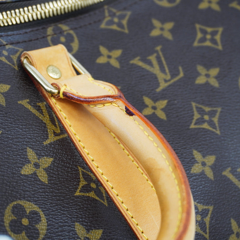 Auth Louis Vuitton Boston Bag Monogram Keepall Bandolier 45 M41418 Unisex