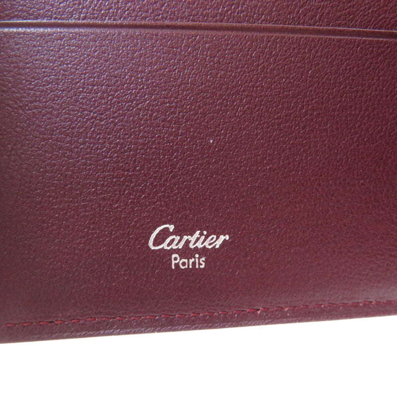Cartier mast de bi-fold wallet calf men's CARTIER