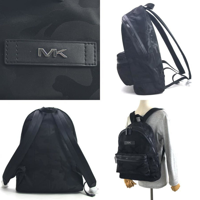 Michael Kors MICHAEL KORS rucksack black camouflage pattern nylon ladies mens 37S0LKNB2U