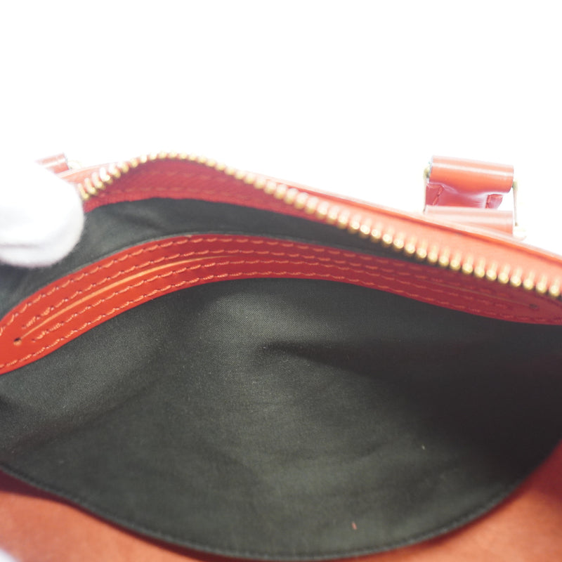 Auth Louis Vuitton Handbag Epi Speedy 25 M43017 Castilean Red