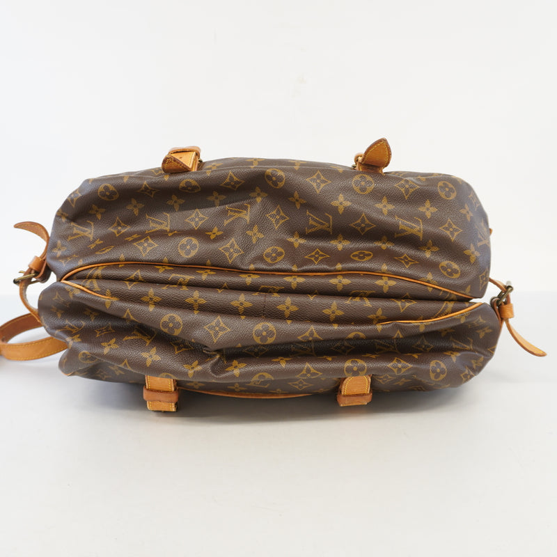 Auth Louis Vuitton Monogram Saumur 43 M42252 Womens Shoulder Bag
