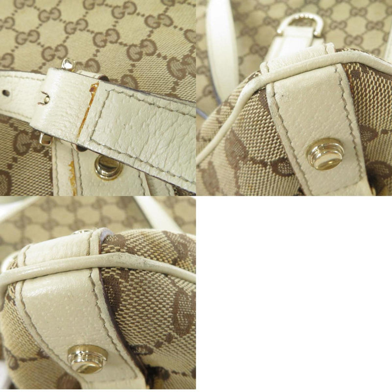 Gucci 204991 GG Shoulder Bag Canvas Ladies