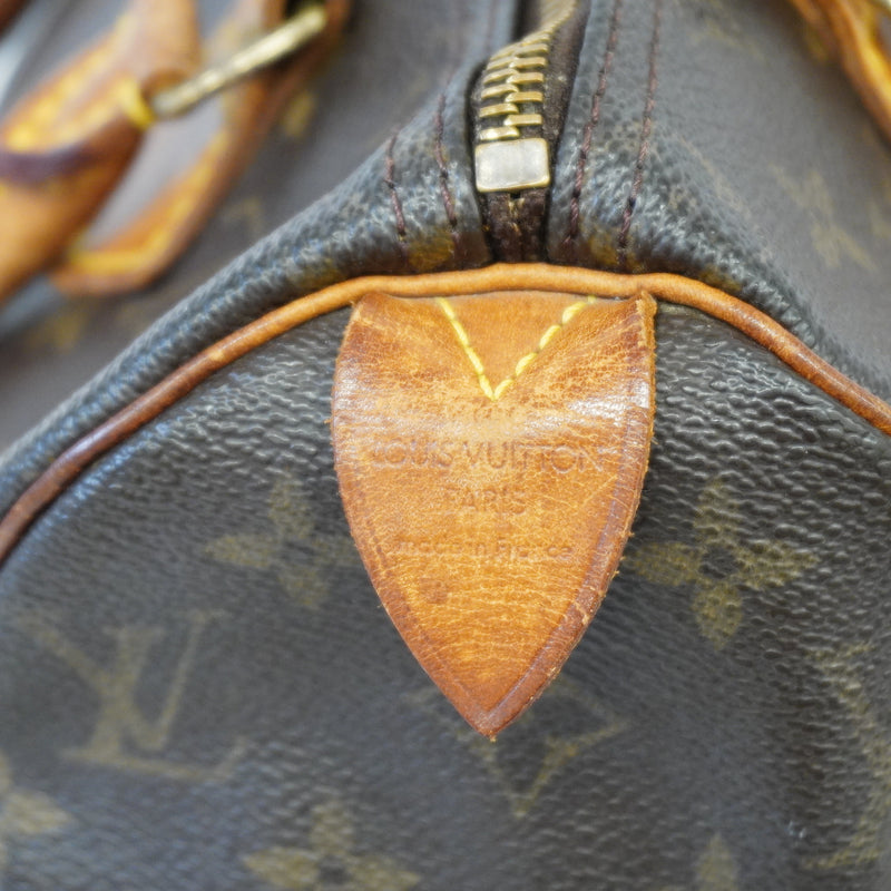Auth Louis Vuitton Monogram Speedy 25 M41528 Womens Handbag