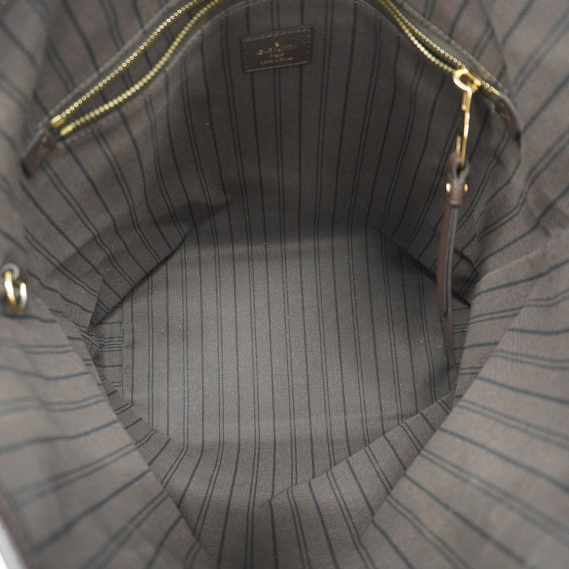 Auth Louis Vuitton Monogram Empreinte M93237 Womens Shoulder BagTote Bag Earth