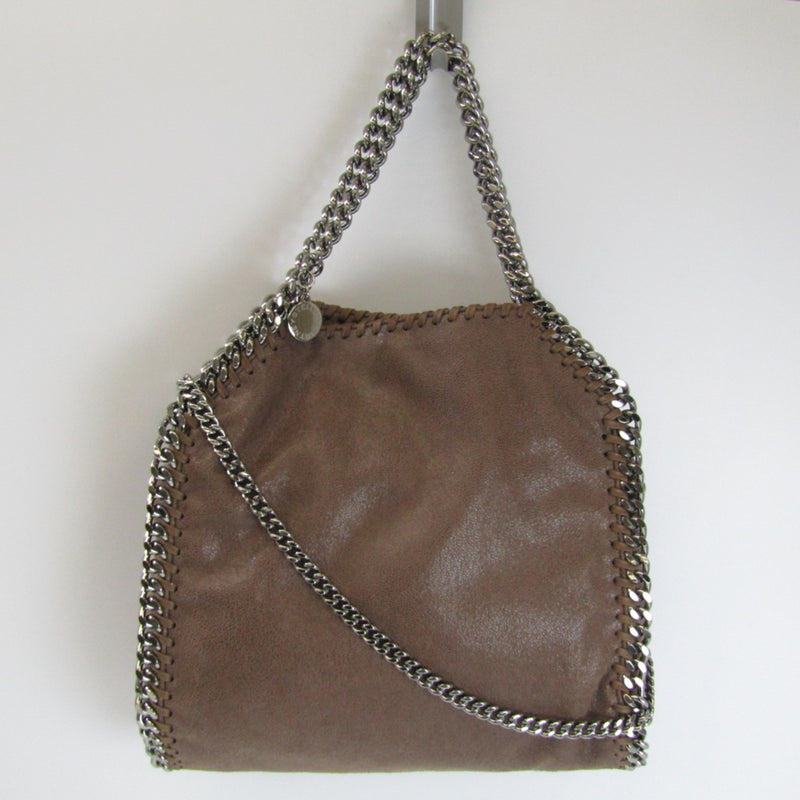 Stella McCartney Mini Tote 371223 W9132 Womens Polyester HandbagShoulder Bag Light Brown