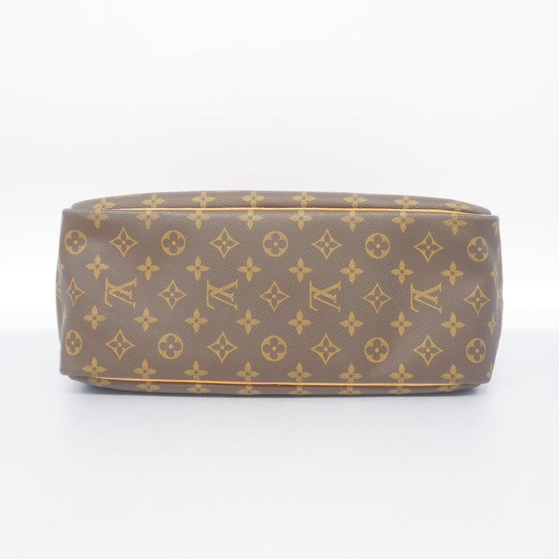 Auth Louis Vuitton Monogram Deauville M47270 Womens Handbag