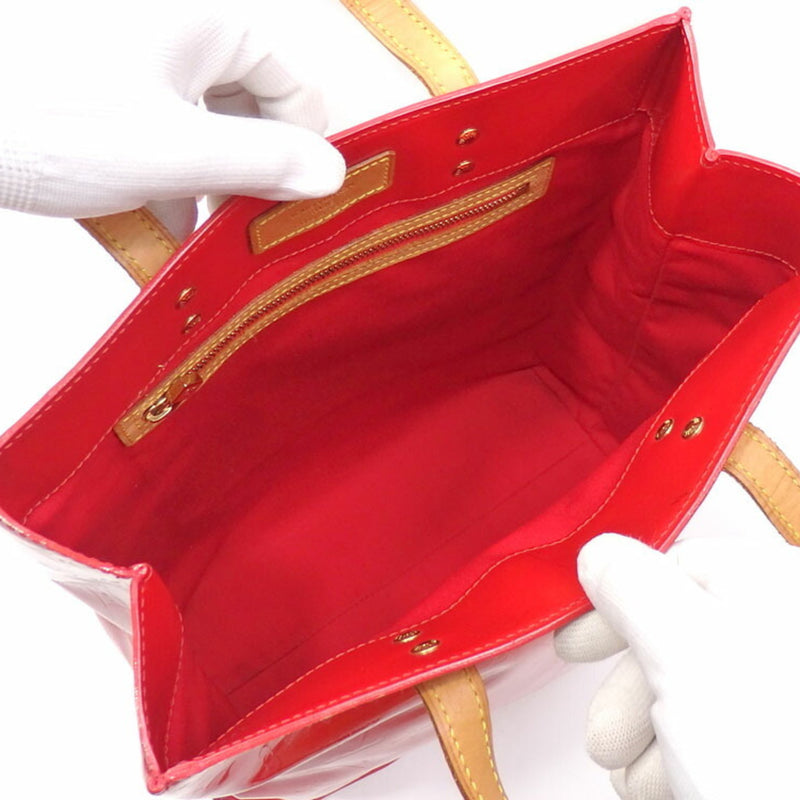 Louis Vuitton Tote Bag Verni Reed MM Ladies M91086 Rouge Hand Red