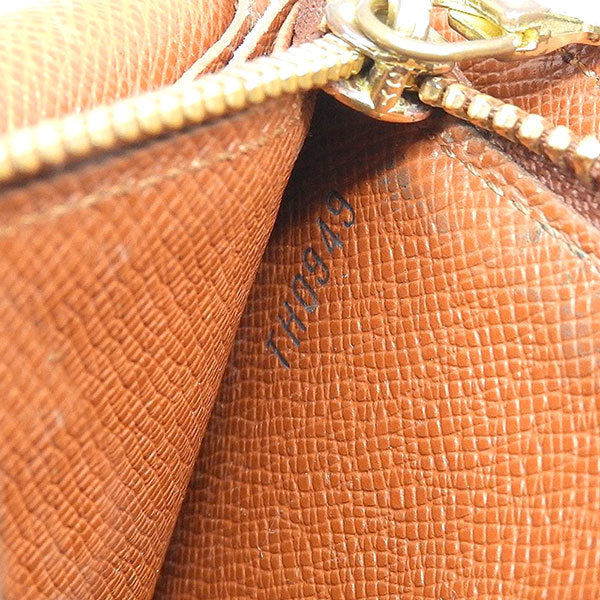 Louis Vuitton Monogram Womens PVC Long Wallet (bi-fold) Brown