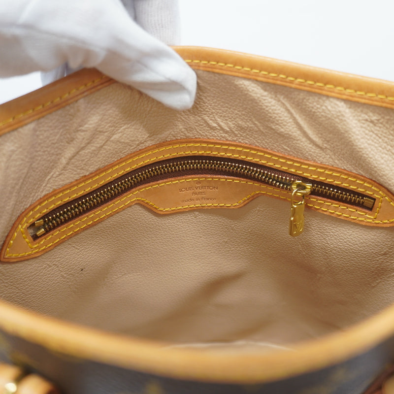 Auth Louis Vuitton Monogram Petit Bucket M42238 Womens HandbagTote Bag