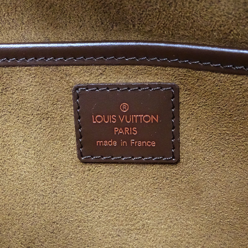 Louis Vuitton N51993 MenWomen Clutch Bag BrownDamier CanvasEbeneGalle