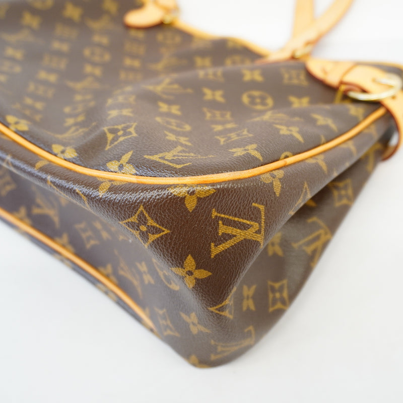 Auth Louis Vuitton Monogram Batignolles Oriental M51154 Womens HandbagTote Bag