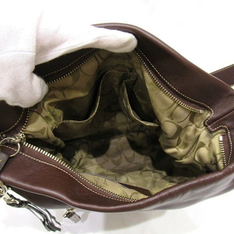 Coach COACH Leather F01414 Bag Shoulder Ladies