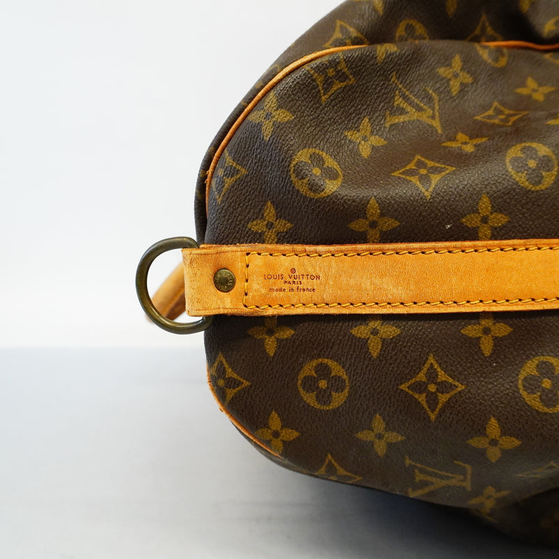 Auth Louis Vuitton Monogram Keepol Band Lier 55 M41414 MenWomenUnisex Boston BagHandbagShoulder Bag