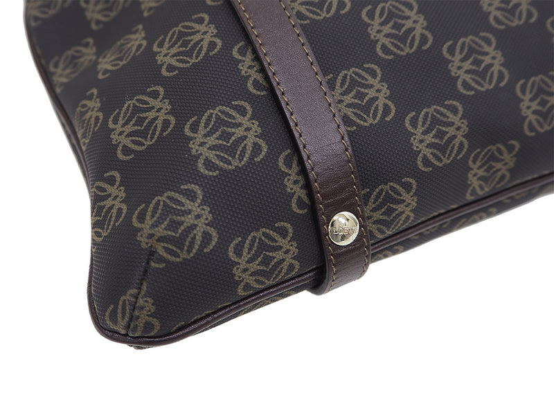 Loewe LOEWE Anagram Tote Bag Brown