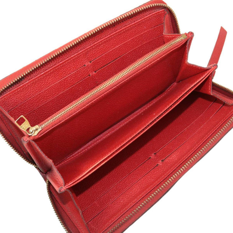 LOUIS VUITTON Zippy Wallet Monogram Amplant Scarlet M61788 SP4163 Box