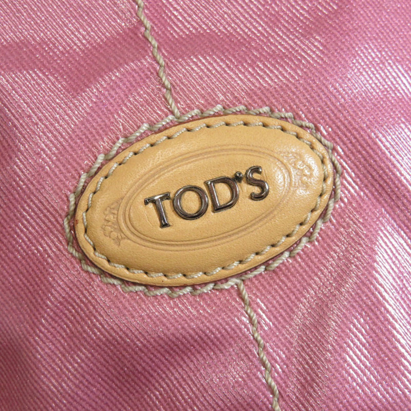 Tods 2WAY Handbag Coated Canvas Ladies TODS