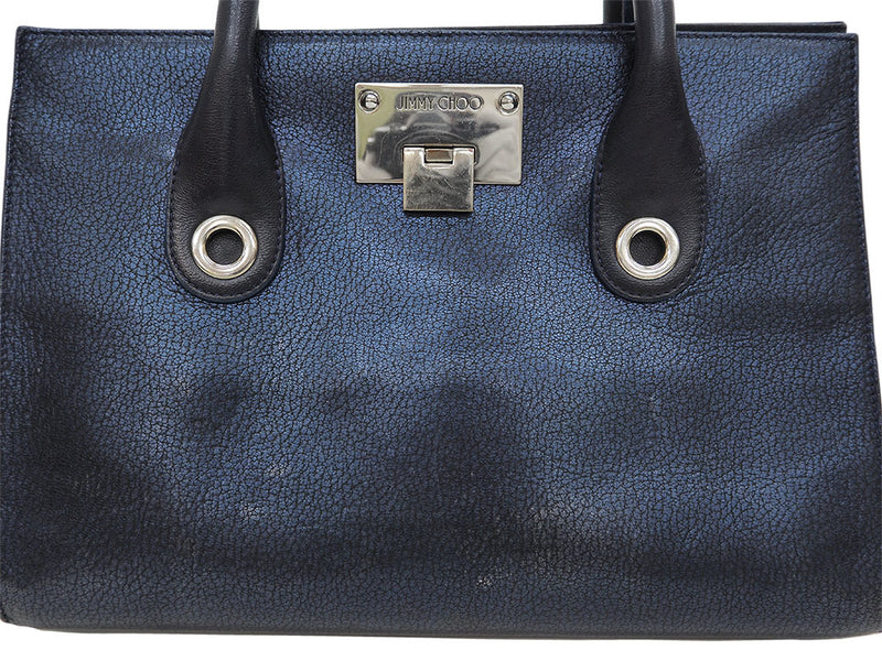 Jimmy Choo JIMMY CHOO Riley Handbag Navy