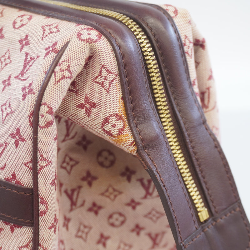 Auth Louis Vuitton Handbag Monogram Mini Josephine GM M92311 Threes