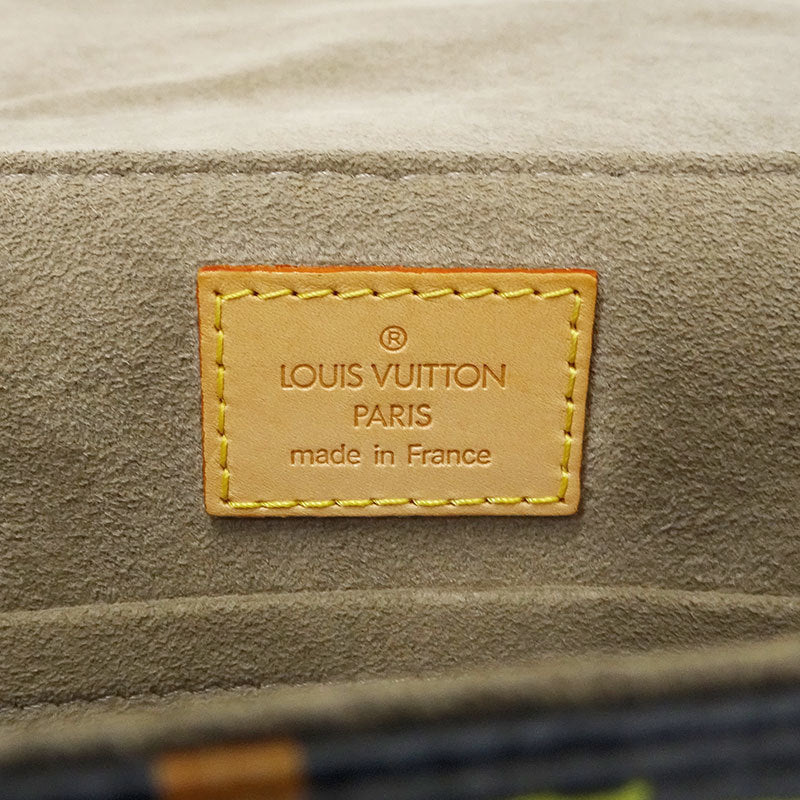 Louis Vuitton M92639 Womens Shoulder Bag BlackMonogramMulti-colorNoir