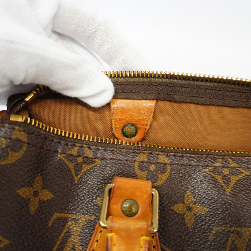 Auth Louis Vuitton Monogram Speedy 25 M41528 Womens Handbag