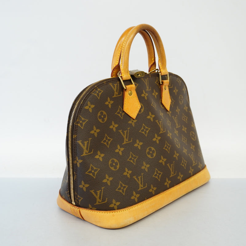 Auth Louis Vuitton Monogram Alma M51130 Womens Handbag