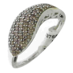 0.5ct Natural Diamond Engagement Ring 18k White Gold Jewelry