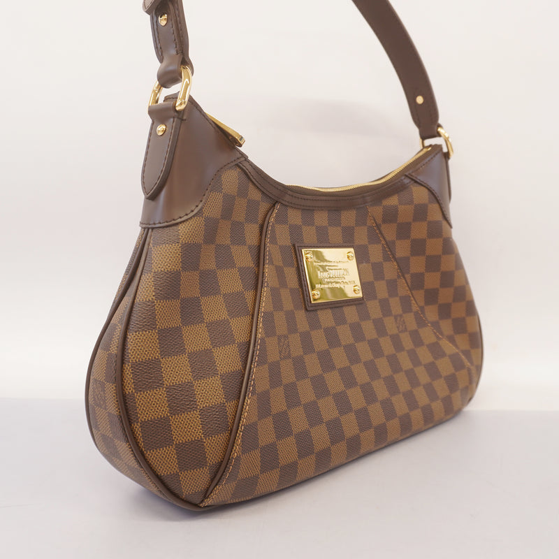 Auth Louis Vuitton Damier Thames GM N48181 Womens Shoulder Bag