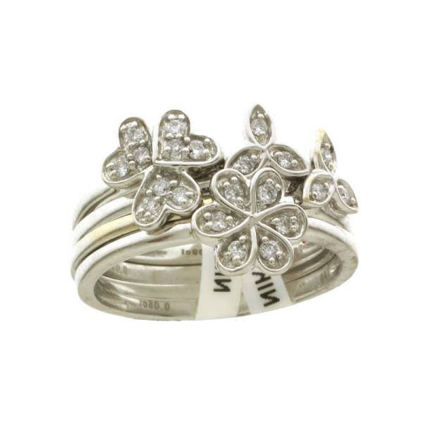 18K Solid Gold Designer Fine Ring with 0.2Ct Diamond - Elegant Wedding Engagement Jewelry