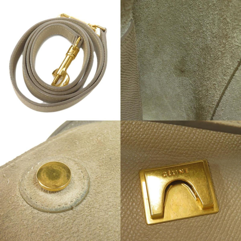Celine Belt Bag Nano Gold Hardware Handbag Calf Ladies