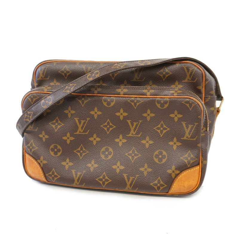 Auth Louis Vuitton Shoulder Bag Monogram Nile M45244