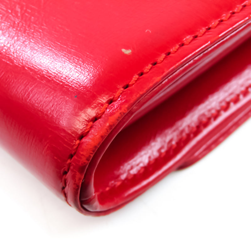 Louis Vuitton Opera Aege M63967 Women's Clutch Bag Red Color