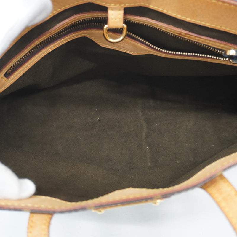 Auth Louis Vuitton Monogram Wilshere PM M45643 Womens HandbagTote Bag