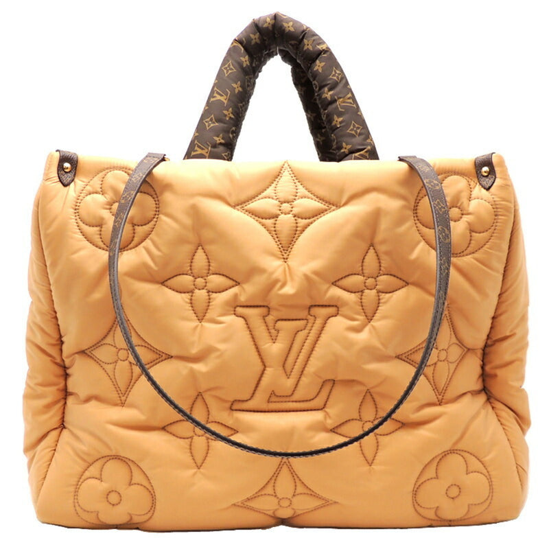Louis Vuitton Pillow on the Go GM Womens Handbag M59007 Recycled Nylon Beige